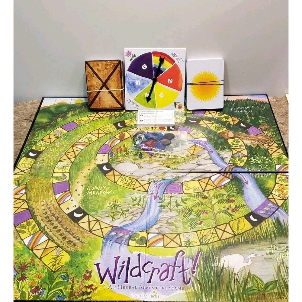 Wildcraft! Board Game Learning Herbs An Herbal Adventure Family Fun 2020 Ages 4+